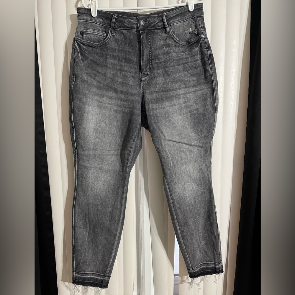 Judy Blue Grey High Rise Skinny Jeans 16W